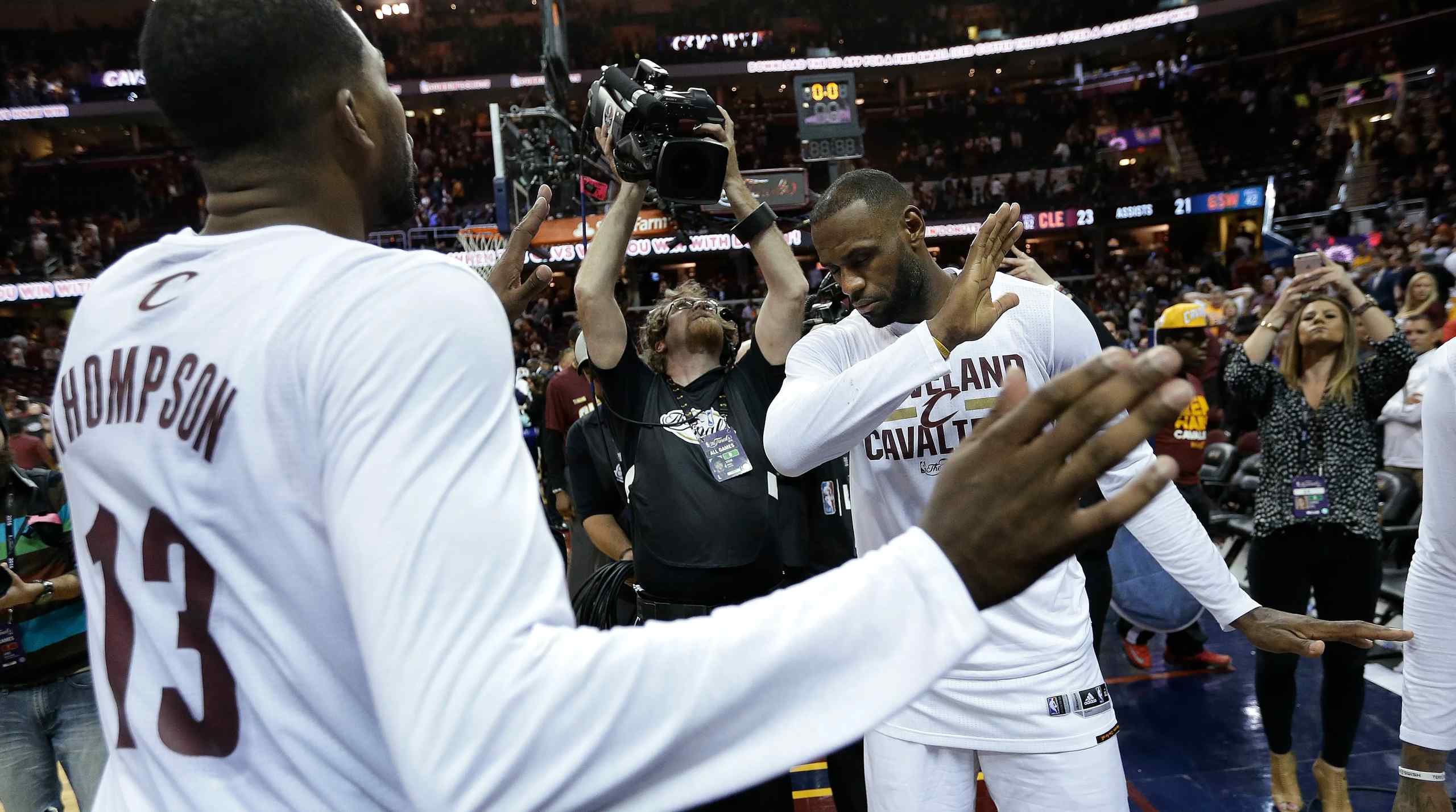 LeBron James Cleveland Championship